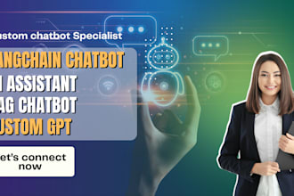 build a custom ai chatbot using python and langchain