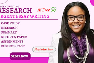 do essay writing, case study analysis, research and summary, report paper, apa