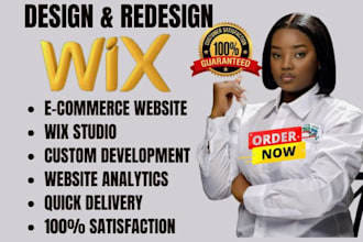 design wix website, wix studio, redesign wix website, wix online store, wix seo