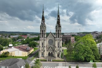perform drone services including photography and videography