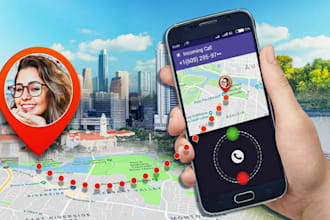 set up phone monitoring, real time gps and call SMS logs