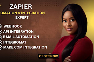 zapier automation expert, zapier integration, webhook, API, n8n, make com