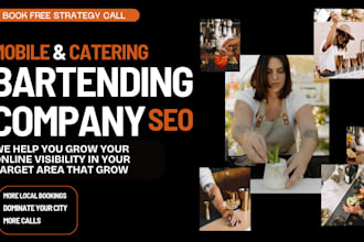 help you to get more bookings for your mobile bartending company
