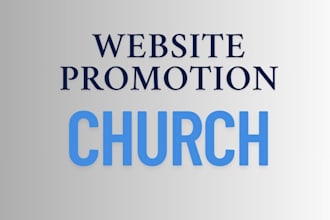 promote your church HTML website to the right christian audience