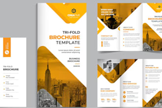 brochure design trifold design flyer design catalog business flyers leaflet