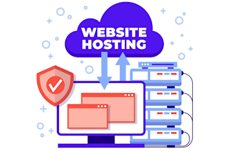 set up your hosting and install wordpress or prestashop