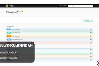 develop or fix a secure and scalable net web apis