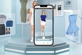 develop ai try on app, virtual try on app, ar app for fashion beauty wear