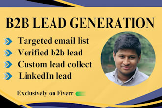 do realtors and business owners b2b lead generation for email campaign in 24 hrs