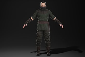 ue5 realistic game 3d character, metahuman, avatar, pbr texture, ue5 rig, unity