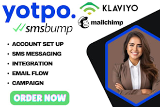 yotpo campaign automation klaviyo yotpo flow sms bump shopify integration expert