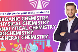 tutor chemistry and help you understand tough concepts with clarity