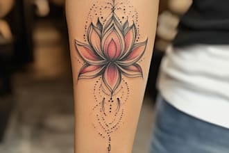 create a traditional or old school style tattoo design