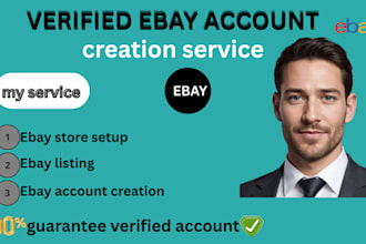 create ebay seller account, setup ebay store, ebay listing and ebay SEO