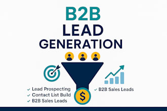 provide targeted b2b lead generation with verified business emails