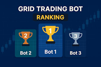 develop grid trading bot, copy trading bot, martingale bot, swing trading bot