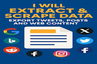 extract data, export x tweets, mining data, data extraction, web data scraping