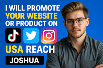 shoutout, share link promote website product to 200m twitter, ig, fb, tiktok us