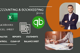 do accounting, bookkeeping and financial analysis report