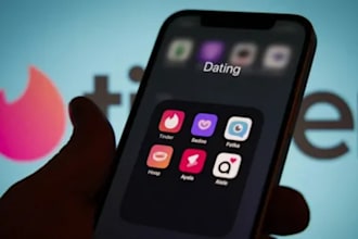 develop dating app like tinder, happn, bumble, hinge and automation their bot