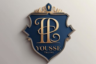 design a luxury logo that looks like it cost 10,000