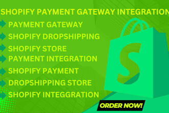 setup shopify payment gateway integration shopify online dropshipping store