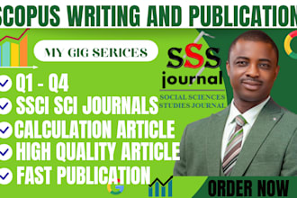 write rewrite publish research articles in ssci sci scopus peer reviewed journal