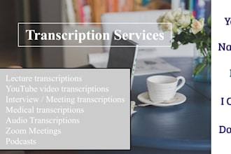 transcribe any video or audio into clean accurate and easy to read text