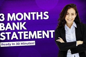 reconcile bank statement PDF to editable format