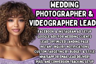 wedding photography leads photographer booking leads wedding videographer leads