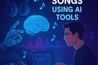 create music and songs for you using ai tools