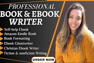 ghostwrite 30k words self help ebook writer ghost book writer ebook ghostwriter