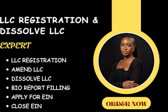 do llc registration ,dissolve llc ein ,closed ein, reinstate llc ,bio report