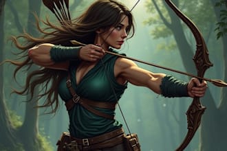 draw your fantasy character from dnd or video game board and card games magical
