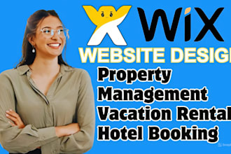 build property management website vacation rental website hotel booking website