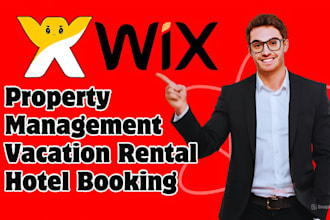 build property management website vacation rental website hotel booking website