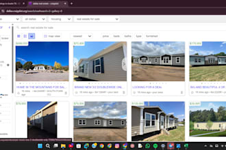 scrape real estate data from zillow or realtor into CSV or excel