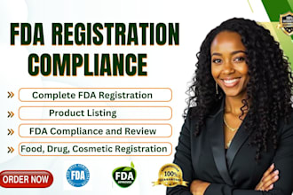 do fda,epa, epr, registration import permit for food cosmetics compliance