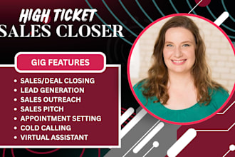 be your sales closer deal closing sales rep high ticket leads mlm medicare leads