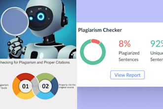 search literature, format, convert references and citations, plagiarism check