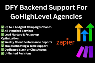 be your backend support for gohighlevel agencies selling ai voice agents, ghl VA