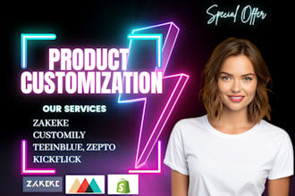 do customily teeinblue kickflip personalization 2d 3d zakeke configuration