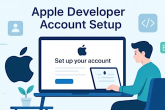 create an apple developer account for your company or individual use
