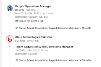 be your executive recruiter, talent acquisition specialist, executive assistant