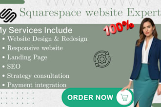 build squarespace website design redesign squarespace website seo square online