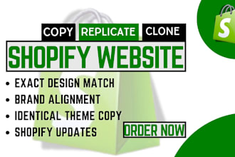 clone shopify store copy clone website shopify clone revamp shopify