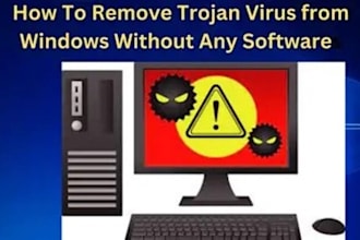 remove hijackers trojans spyware and ransomware from windows PC laptop