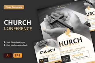 design church website, church flyer, revival, conference, worship, event flyer
