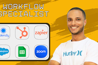 streamline all of your workflows using zapier and API