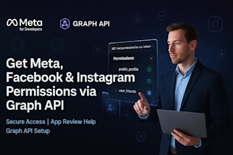 get meta, facebook and instagram app permissions, graph API